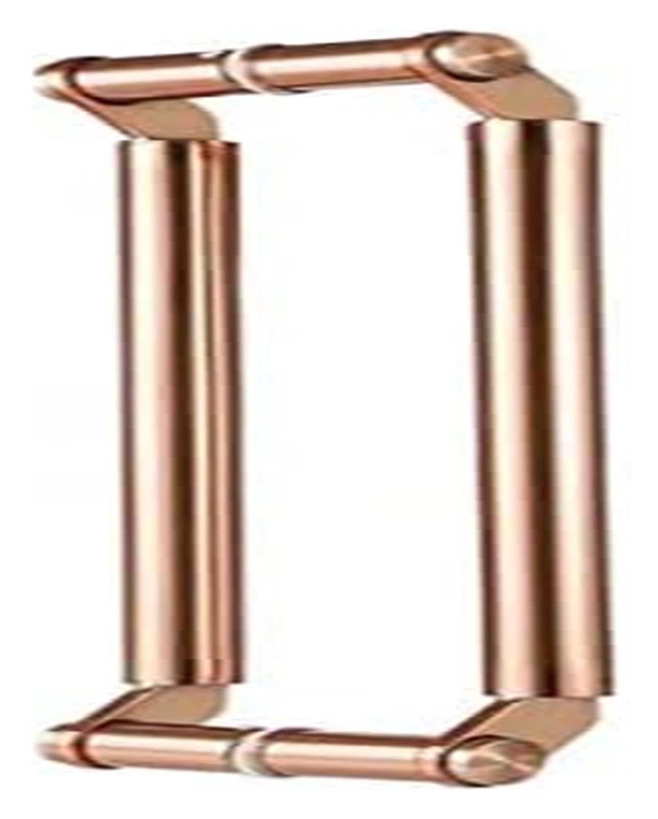 Lqzaxsrdr Rose Gold Sliding Barn Door Handle, Heavy Duty Stainless Steel Push Pull Handle Glass Wood Doors Multicolor 60-150Cm(,150Cm (59")*146Cm)