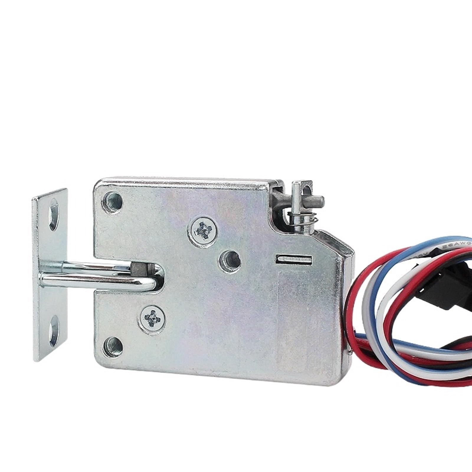 Zamek do drzwi skrytki, ekspresowy zamek elektroniczny, 12 V, mała szafka, zamek elektromagnetyczny, drzwi szafy, elektroniczny zamek sterujący, zamek do szafy (rozmiar: 24 V 1,2 A)
