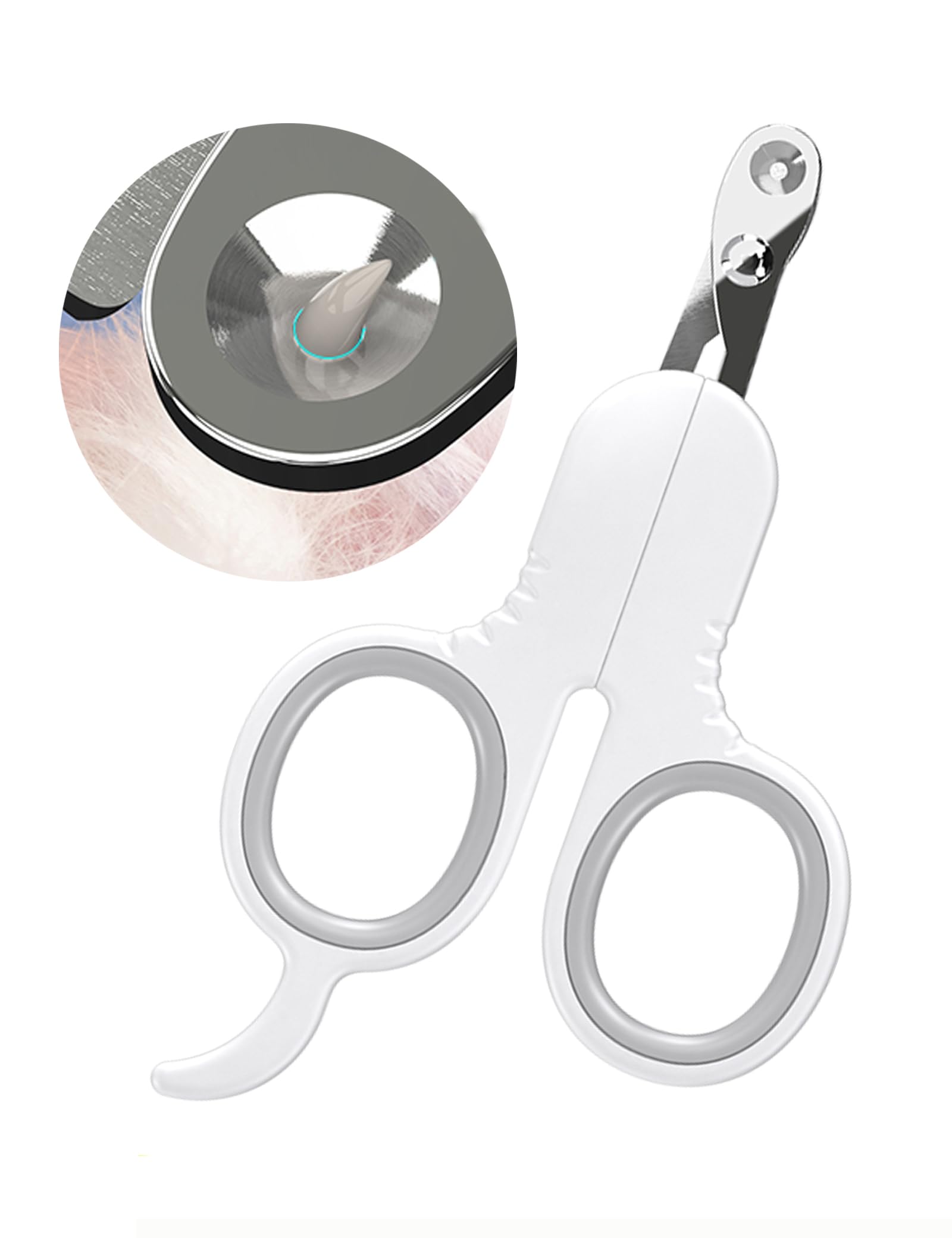 ZEWZE Cortauñas Gato, Cortaúñas para Gatos Tijeras Gatos uñas, Pequeños Animales Tijeras Gatos uñas para Gatos, Gatitos, Kittys, Cachorros, y Más Mascotas