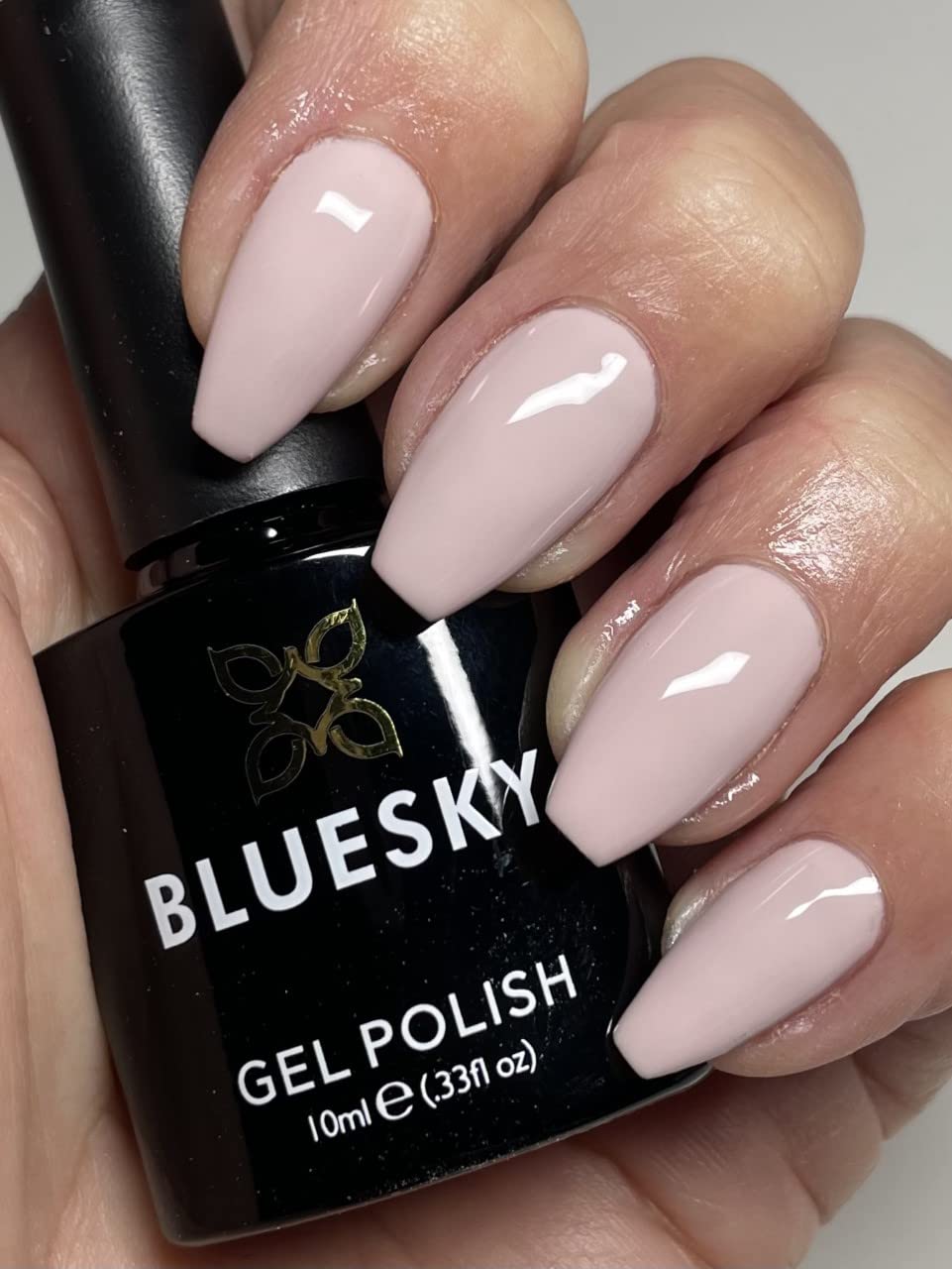 Bluesky Lakier żelowy Nude Pink Pure & Perfect SPRING SUMMER SS2301 UV LED Soak Off 10 ml (wymaga utwardzania pod lampą LED UV)