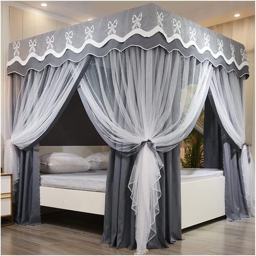 Moustiquaire pour lit queen size pour chambre élégante