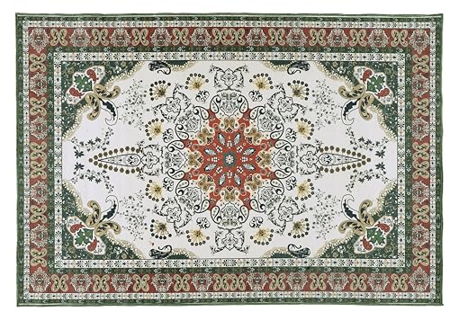 Image of BLUSH & BLOOM 3 x 5 Feet Area Rugs Washable Rug: Modern Abstract Living Room Rug Soft Anti-Skid Thin Carpet Indoor Floor Non-Shedding Carpets for Bedroom Dining Farmhouse Nursery Home Office