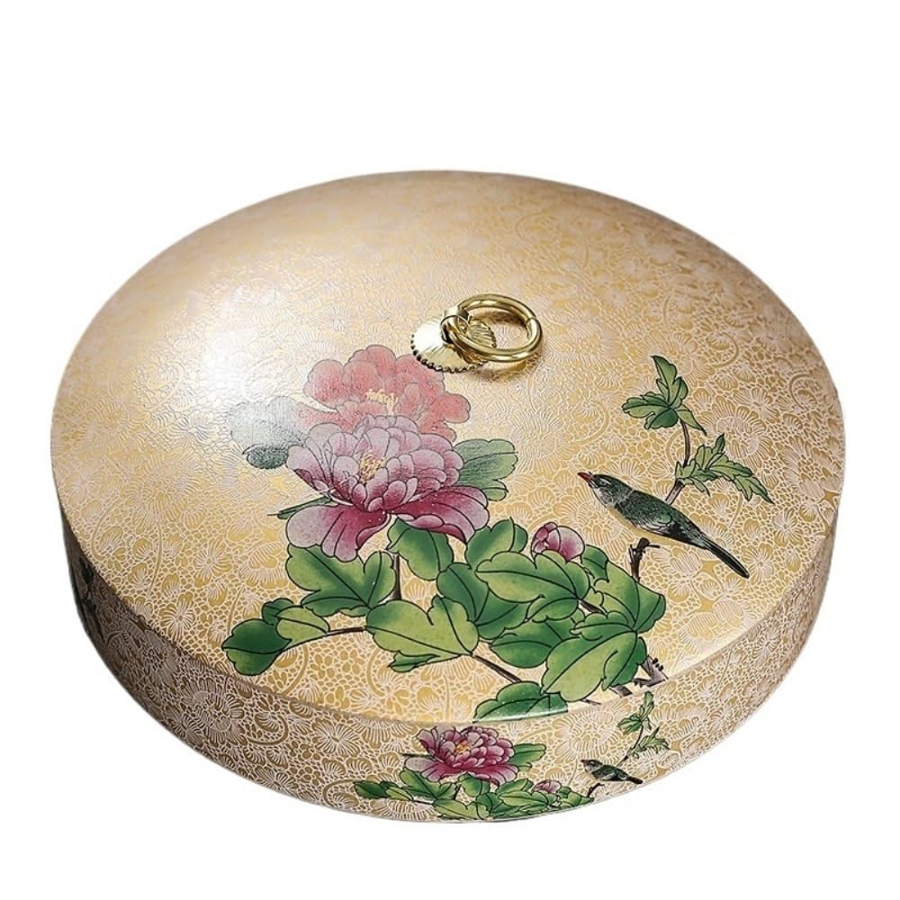 Ceramiczny pojemnik na herbatę, ceramiczne słoiki do przechowywania herbaty, składane słoiki na herbatniki, emaliowane słoiki do przechowywania, zestaw do herbaty w stylu retro, chiński pojemnik na
