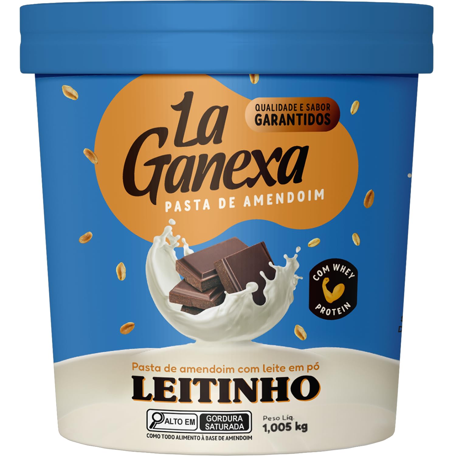 Leitinho com Whey La Ganexa