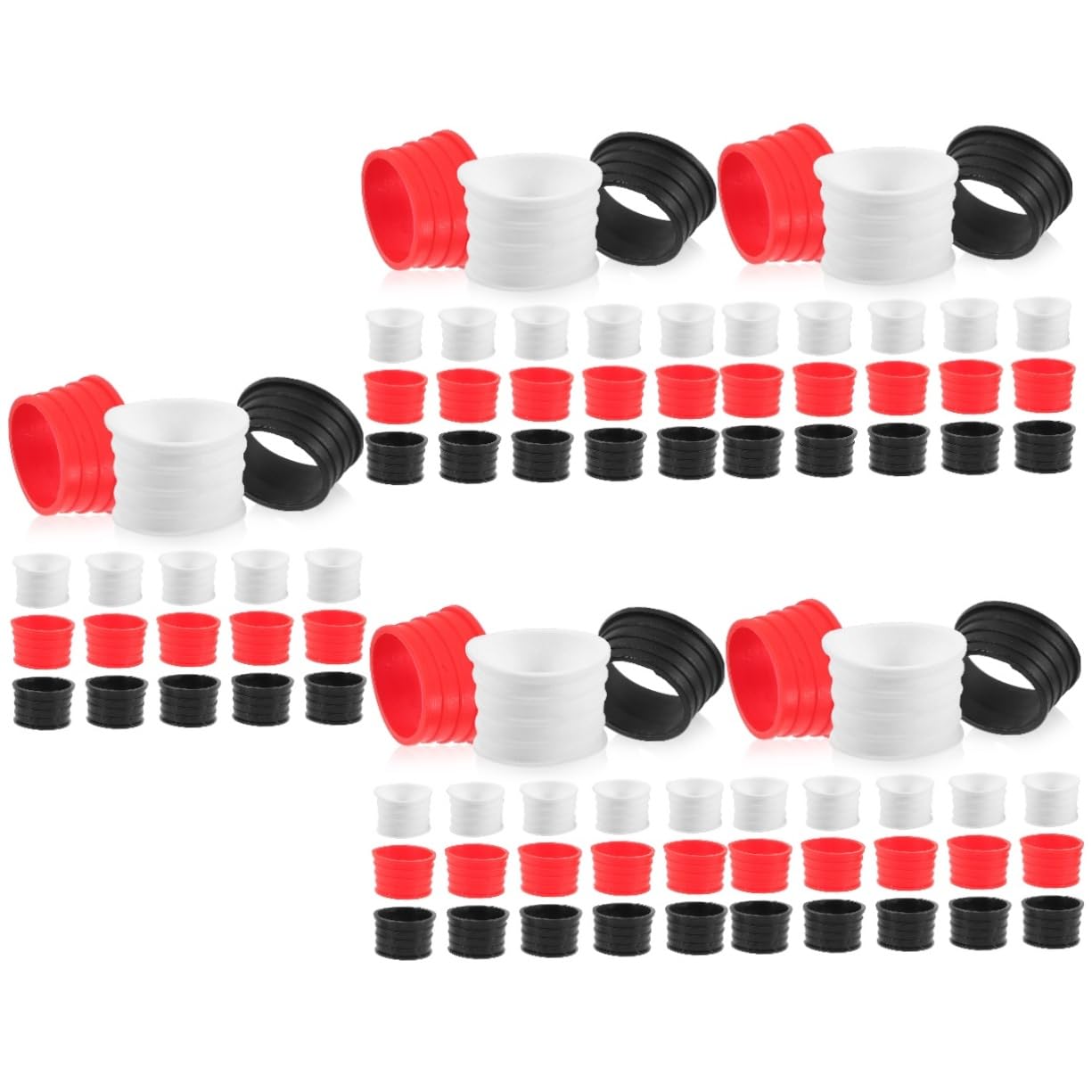 Toyvian Tennis Griffbänder Racket Ringe rutschfeste Overgrip Bänder Für Badminton Und Tennisschläger Schweißabsorbierend Und Langlebig