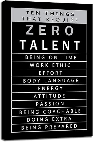 Miniatura 23 de Disciplina Hábitos Consistencia Crecimiento Arte Motivacional para Pared Póster Inspirador Impresiones en Lienzo Obras de Arte para Oficina