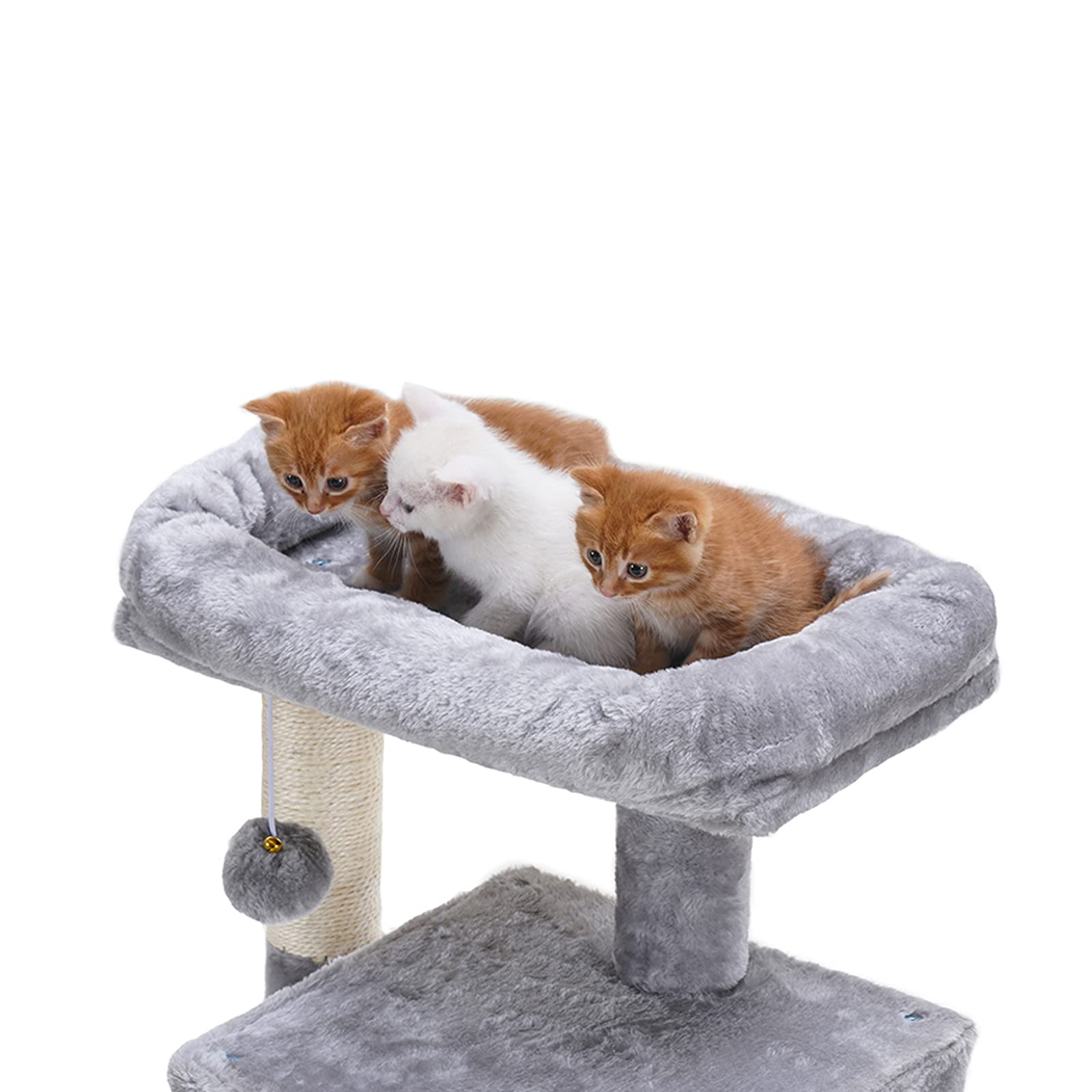 Test : Arbre à Chat Réglable 5 étages En Chanvre