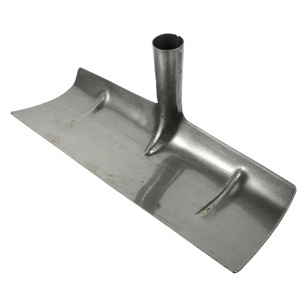 Toddmomy Pala de metal para estiércol de animales, pala de estiércol resistente con cabeza para la agricultura, ideal para la limpieza de establos y jardines Construcción de hierro de alta calidad
