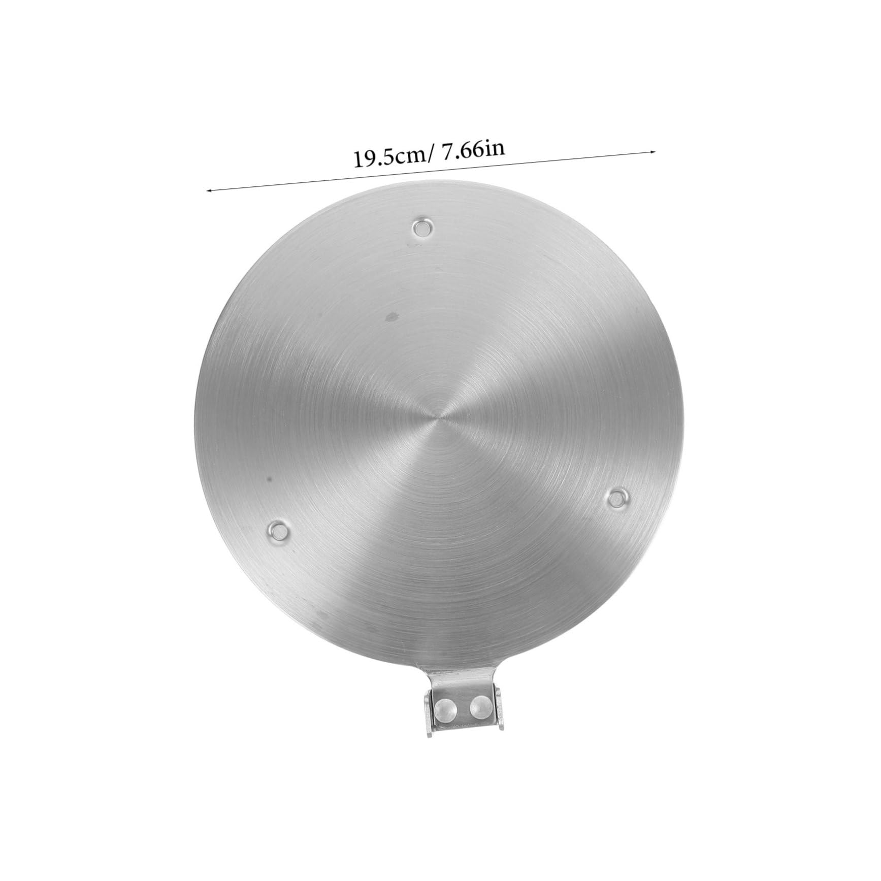 COLLBATH Duction Cooktop Plate Adapter Metal Heat Diffuser for Gas Stove Induction Adapter Plate Multipurpose Ring Plate Induction Food Cooker Adapter