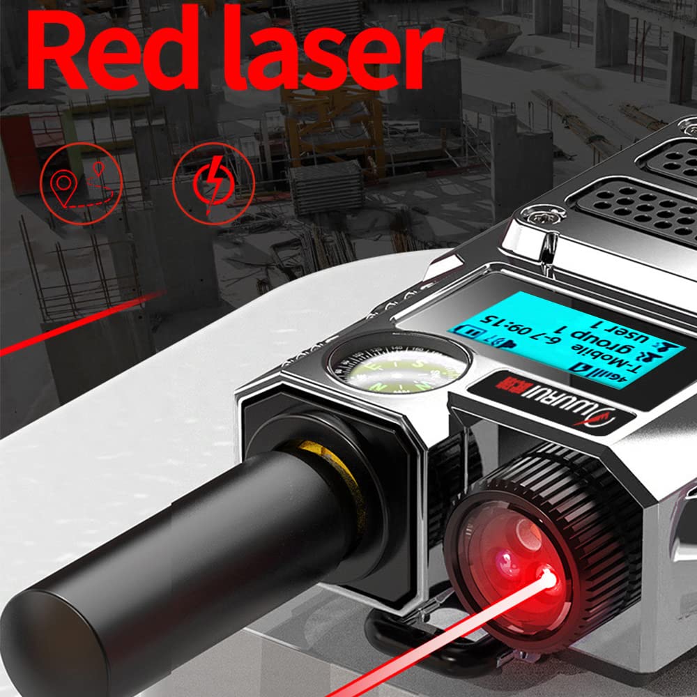 Wurui TXQ G500 Global-ptt 4G POC walkie Talkie for Adults Long Range intercom 1000 Miles Distance Network Two Way Radio (2silverandCard)