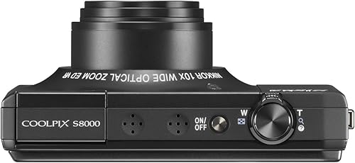 Miniatura 3 de Nikon Coolpix S8000 - Cámara digital de 14.2 MP con zoom óptico con reducción de vibración (VR) de 10x y LCD de 3.0 pulgadas (negro) Negro -,Champán