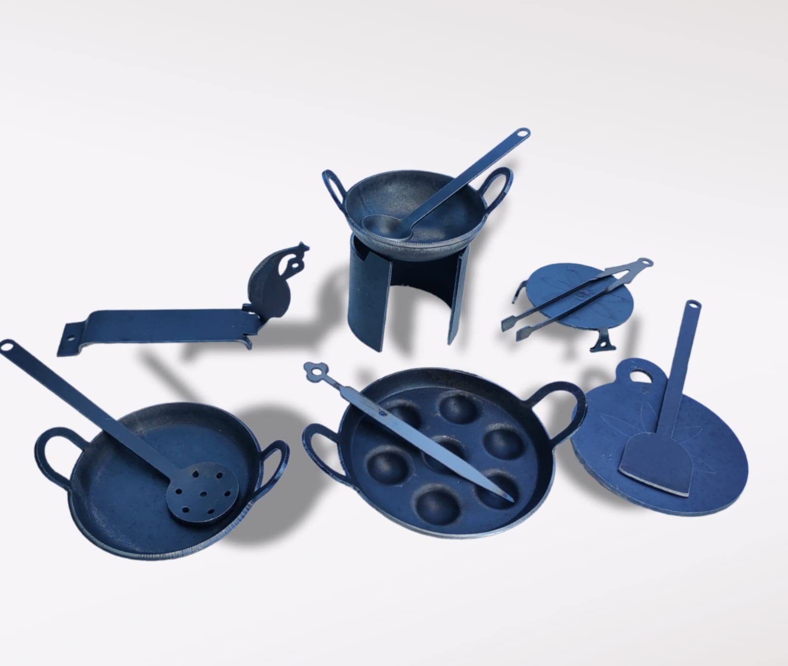 EZAHK Iron Miniature Kitchen Set for Kids, 12 Pcs Iron Kitchen Play Set for Kids | Iron Made (B0BRG5MTYC) Amazon Price History, Amazon Price Tracker
