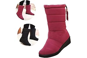 Women's SnowQueen Boots: Cozy and Waterproof Companions for Winter Treks