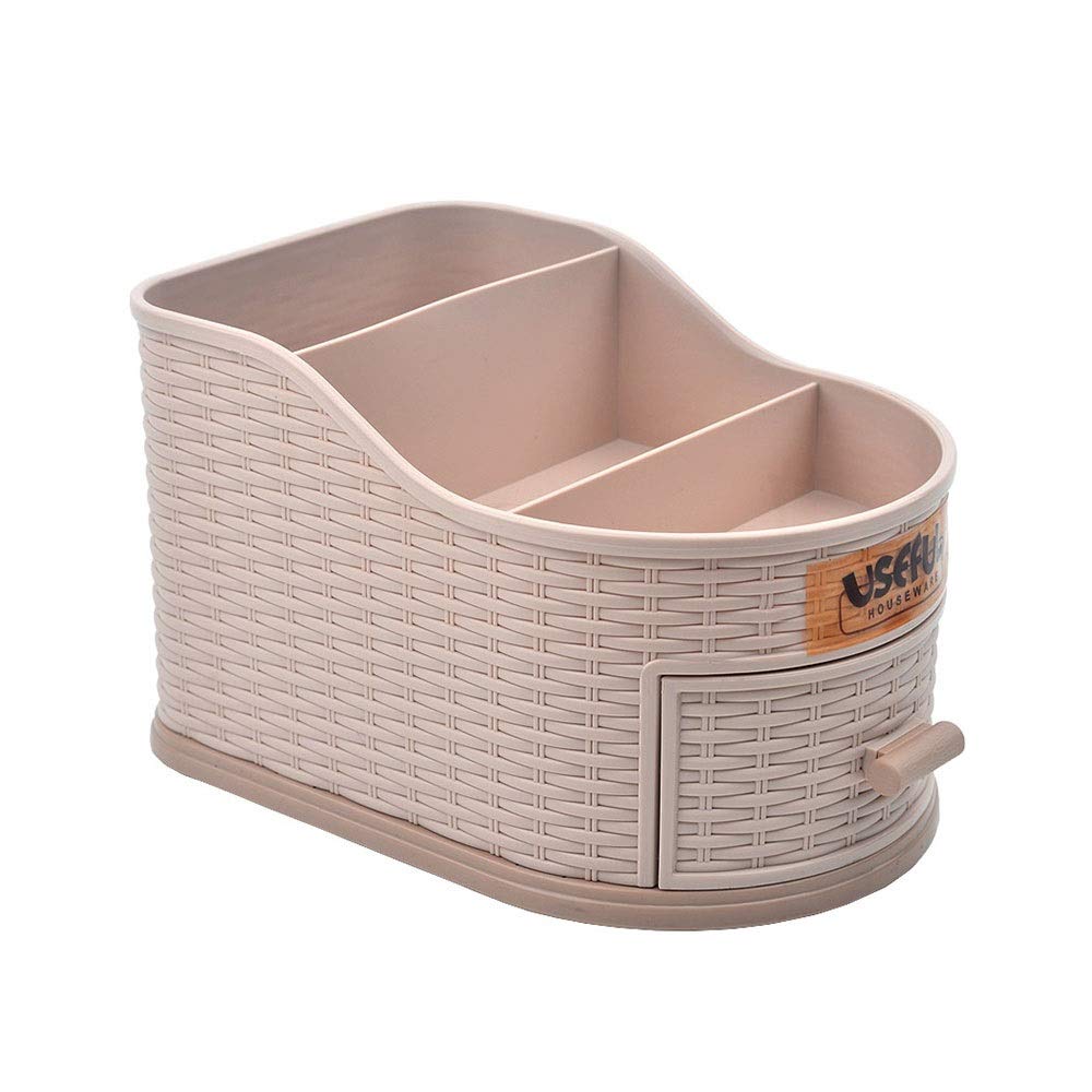 YLING Cosmetic Storage Box Large Portable Dustproof Waterproof Cosmetic Case Cosmetic Case Drawer Type Desktop Jewelry Box Cosmetic Storage Rack Dressing Table Storage Box