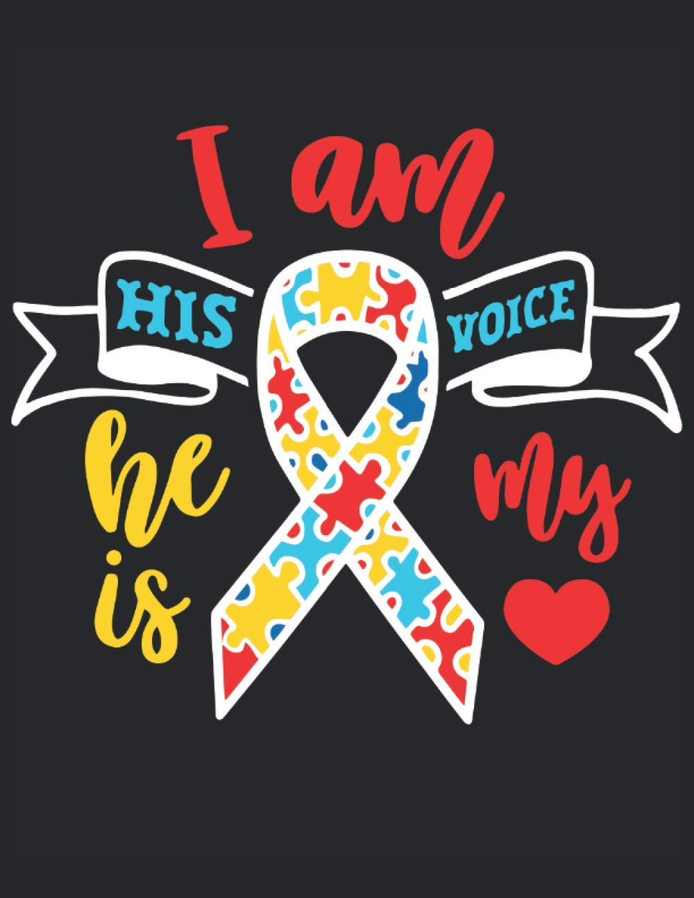 Cartella di lavoro per il pianificatore di autismo - Io sono la sua voce, è il mio amore: Cartella di lavoro del pianificatore di autismo - Copertina morbida 120 pagine formato 8,5 x 11 pollici