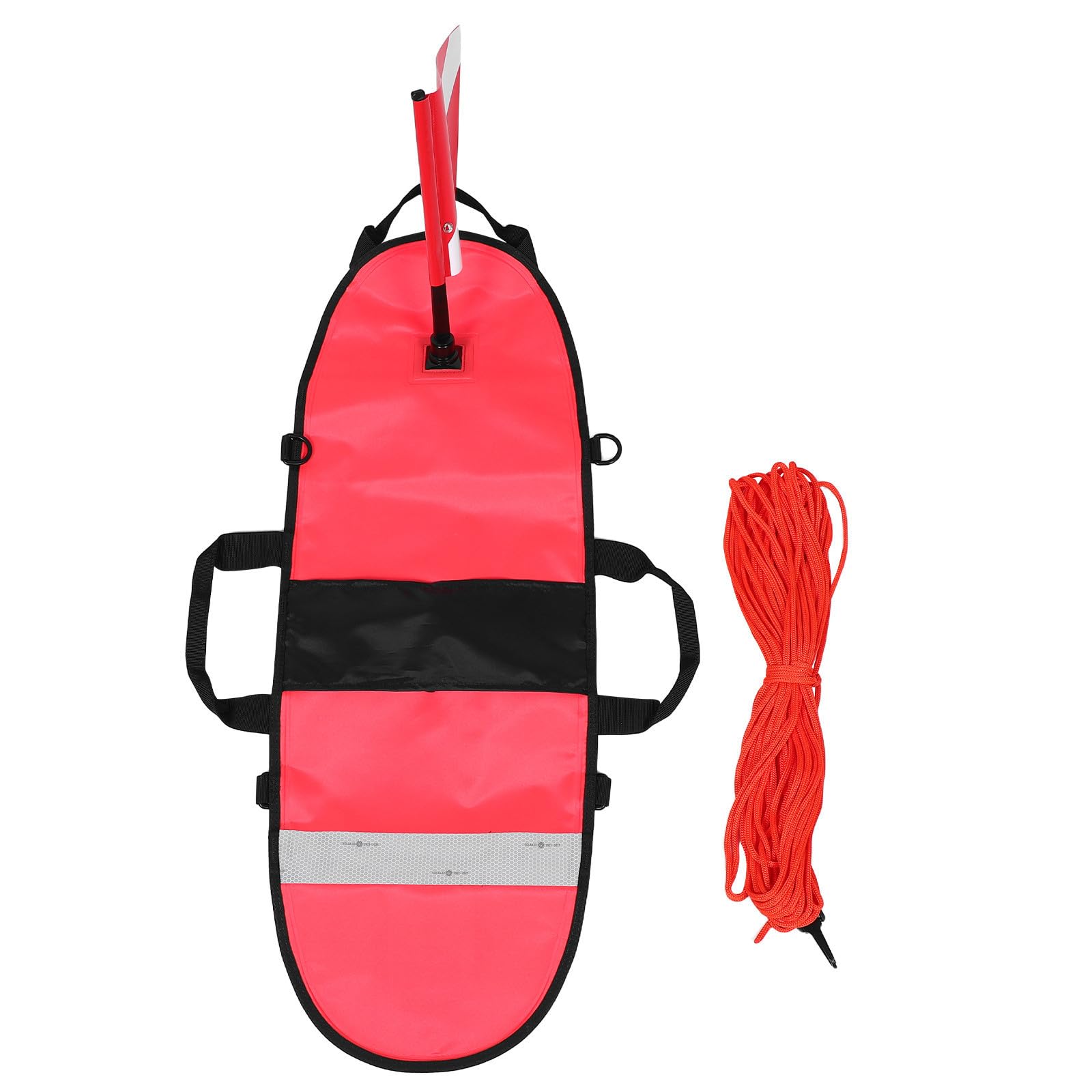 PLAFOPE Flotador Inflable de Buceo para Adultos con Bandera de Señal, Nylon Ligero y Fácil de Transportar para Natación y Aventuras en Aguas Abiertas