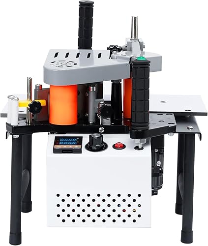 Máquina de bandas de carpintería, Bandera de borde, Máquina de bandas de borde de línea curva/recta, Bandera de borde de carpintería portátil,