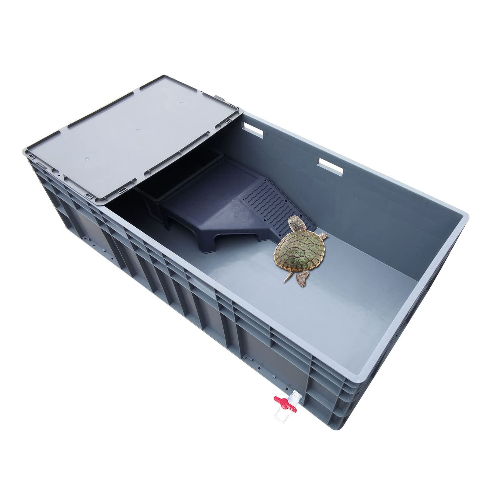 Amazon.co.jp: 爬虫類 飼育ケース、タートルタンク、亀 水槽