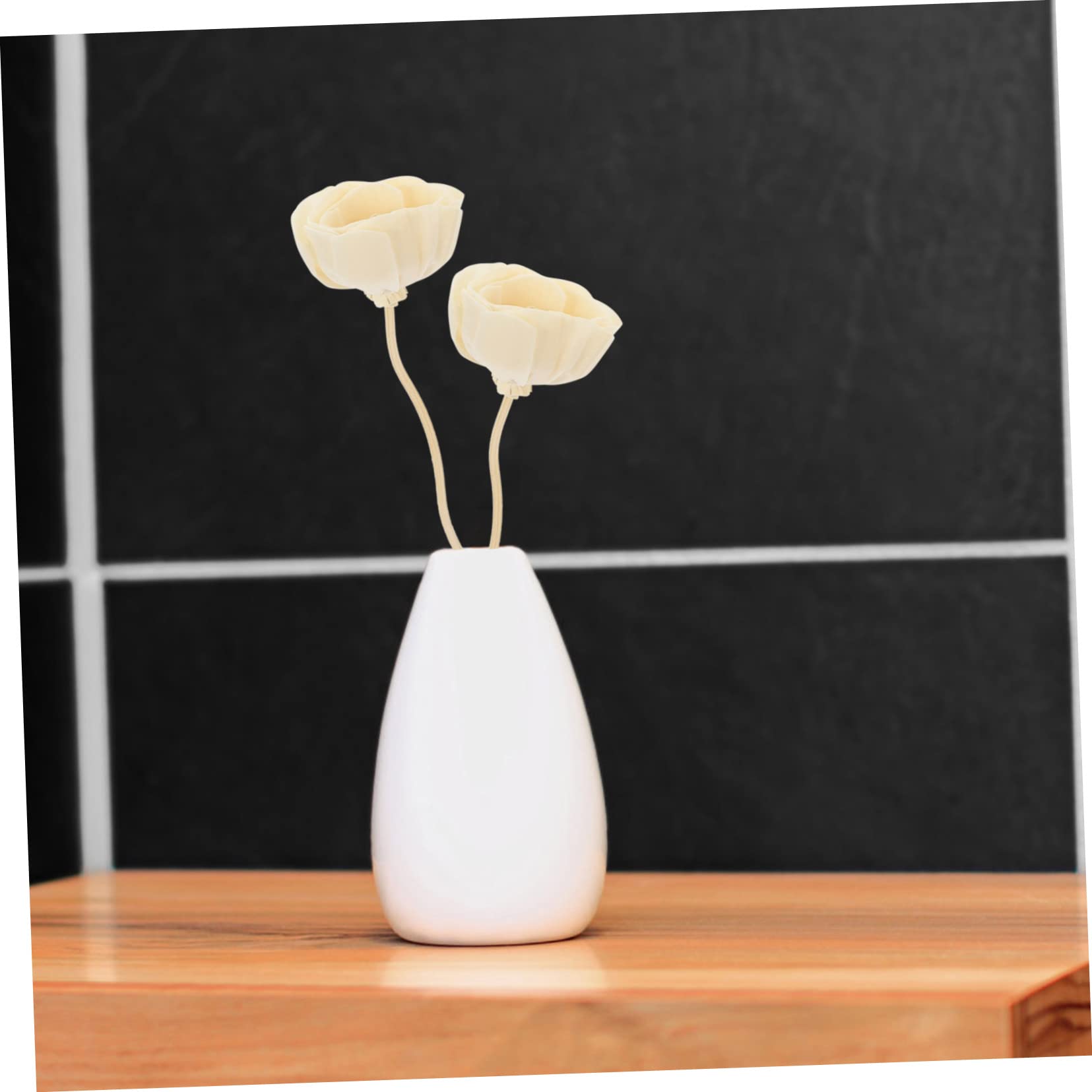 Garneck 40pcs Diffuser Sticks Refills for Home Fragrance for Spa and Relaxation Decorative Natural Flower Design