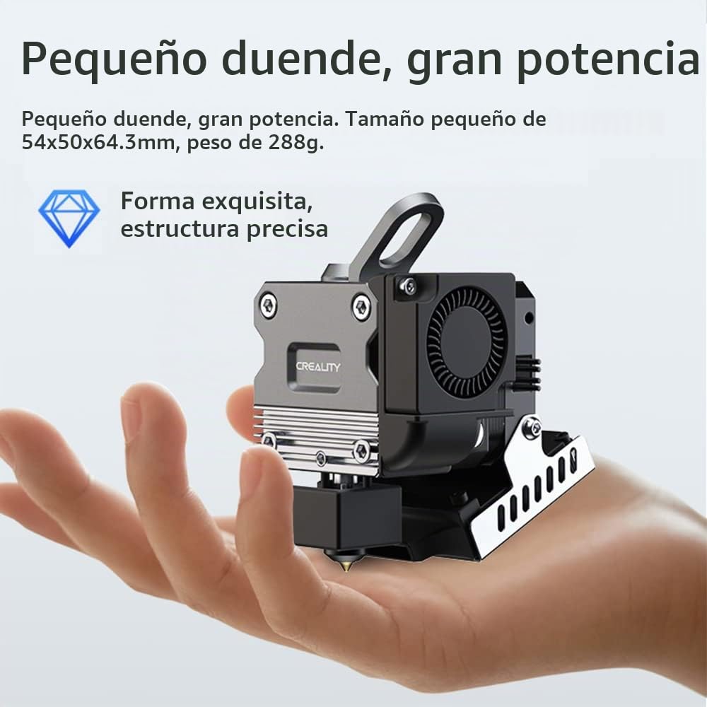 Creality Sprite Extruder Pro Dual Gear Feeding All Metal Design 3.5:1 Gear Ratio for Ender 3 Series (Pro/Max/V2), Compatible with BL Touch/CR Touch