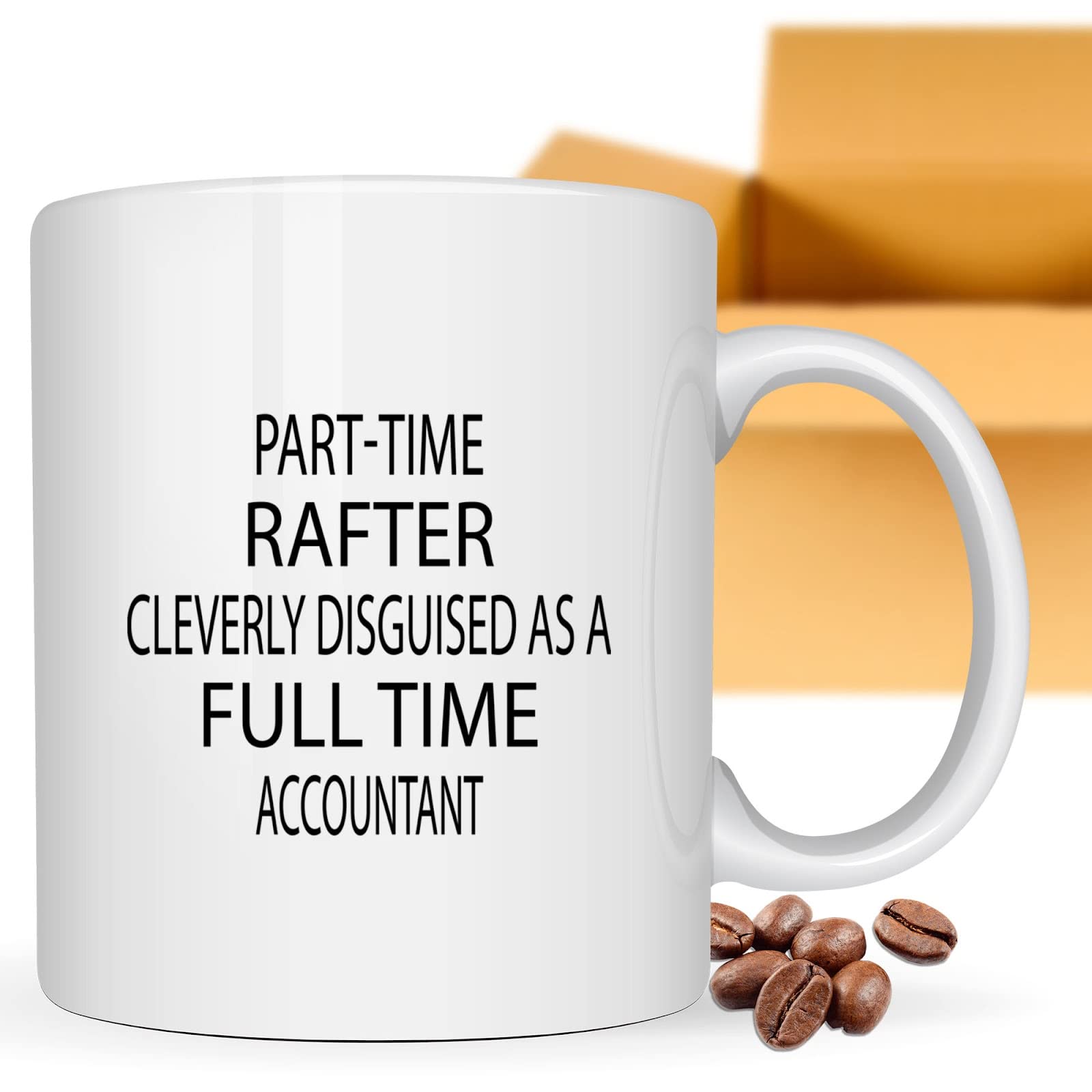 Coffee Mug Disguised Accountant Raffter- Gift Idea For Raffter Accountant Father's Day Son Uncle 520079
