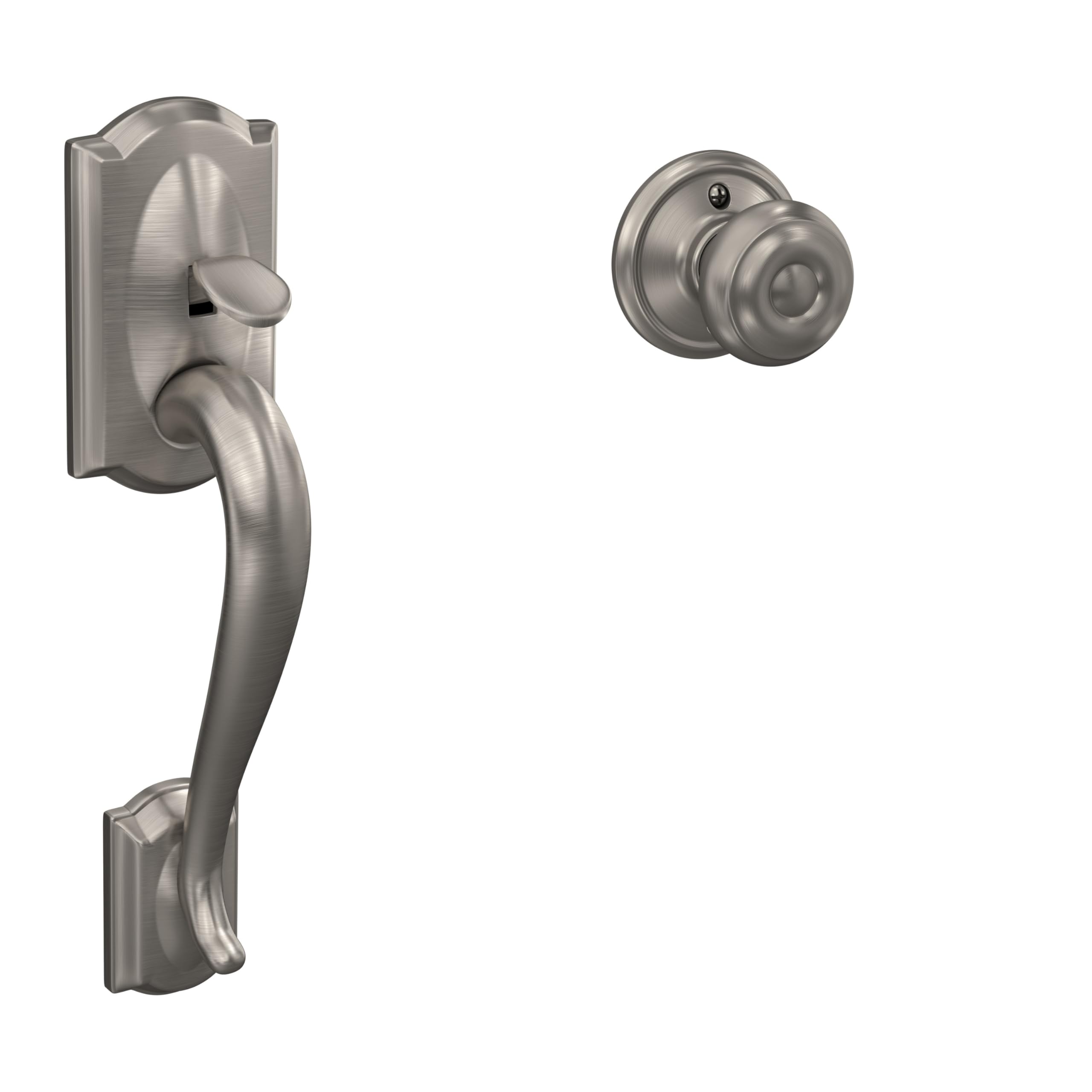 Schlage FE285 CAM 619 GEO Camelot Front Entry Handleset with