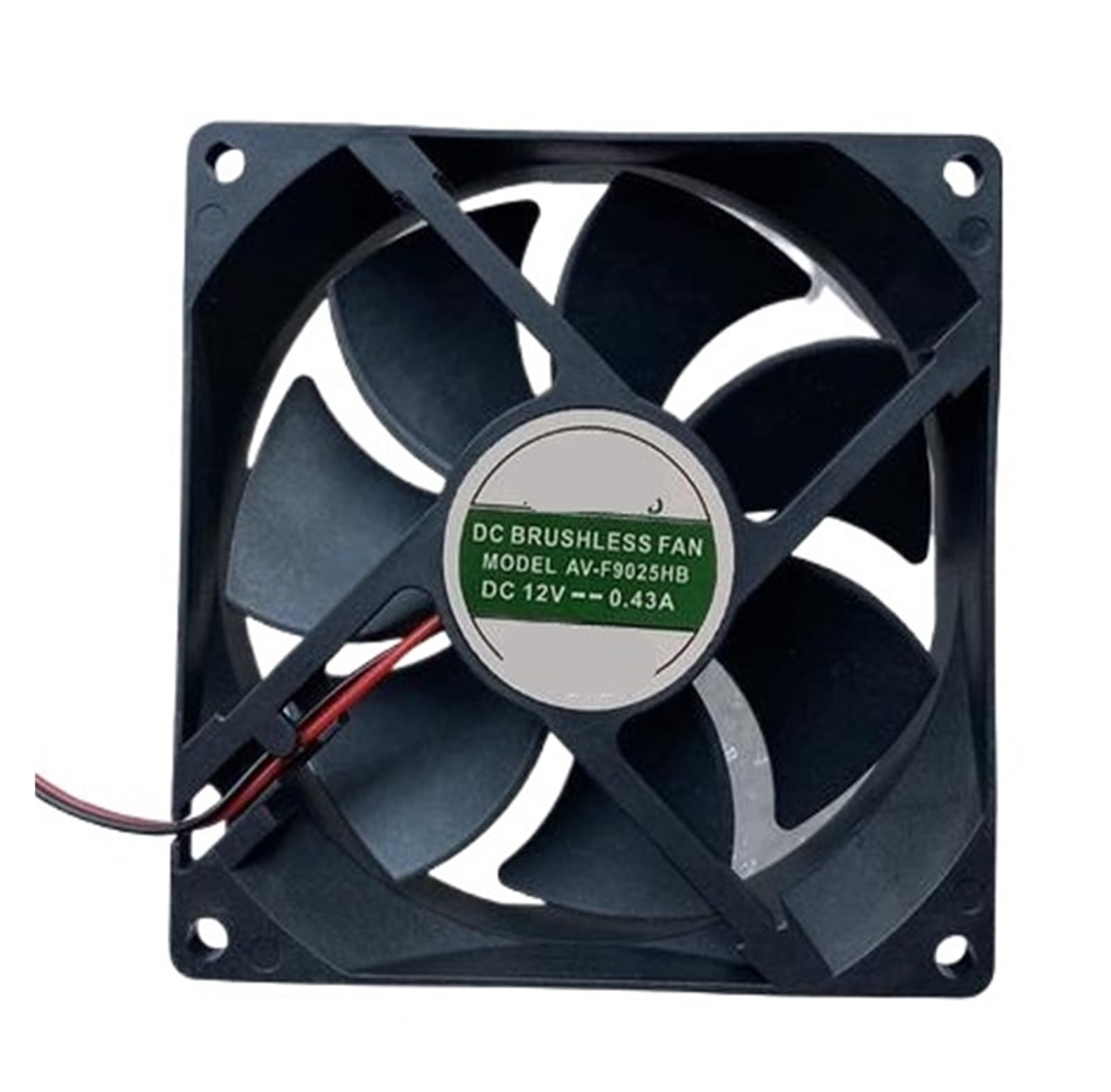 YMUGUEGH AV-F9025HB DC 12V 0.30A 0.43A Cooling Fan 9CM 9025(0.30A)