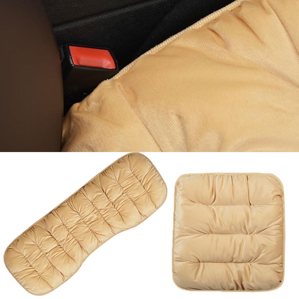 Coprisedile Auto Universale per Suzuki Burgman 650 AN650 2003-2013, Confortevole Cuscino Protettivo Seggiolino, Cuscino Sedile Auto in Peluche Inverno,B-a