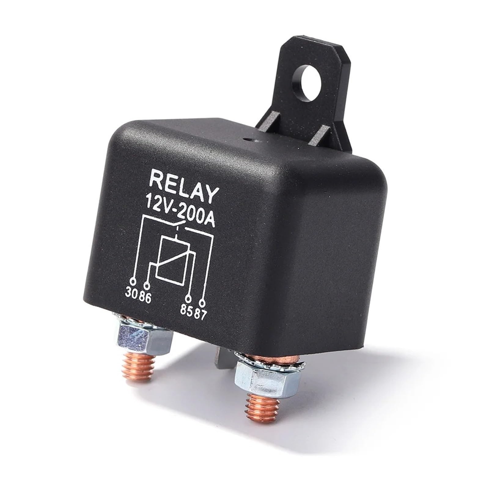 Przekaźnik rozruchowy typu ciągłego DC 12 V 200 A 2,4 W