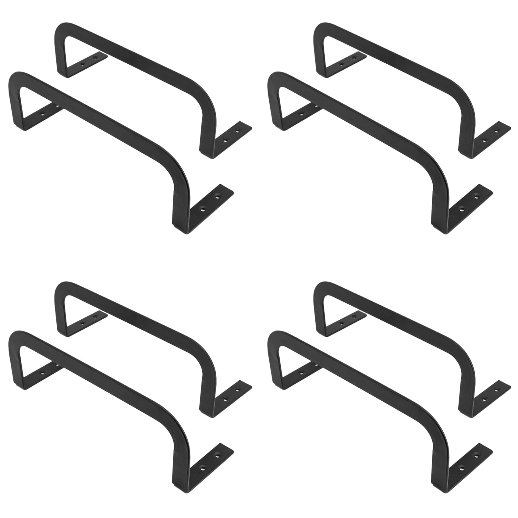 Hndhbfgrt 8Pcs Mattress Slide Stopper, Metal Mattress Retainer Bar for Adjustable Beds, Keep Mattress From Sliding