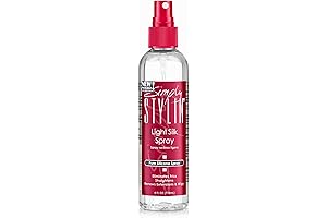 Simply Spray Light Silk Spray: Anti-Frizz Protection for All Hair Types