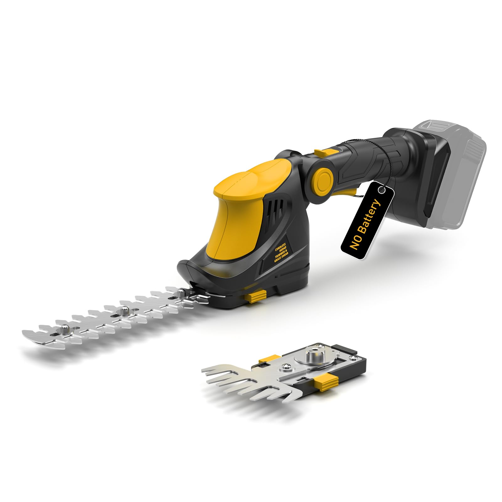IEBUDA Cordless Hedge Trimmer