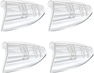 Glasses Side Shields, 2 Pairs Glasses Side Protector Glasses Side Shields for Eyeglasses Fits Small to Medium Eyeglasses