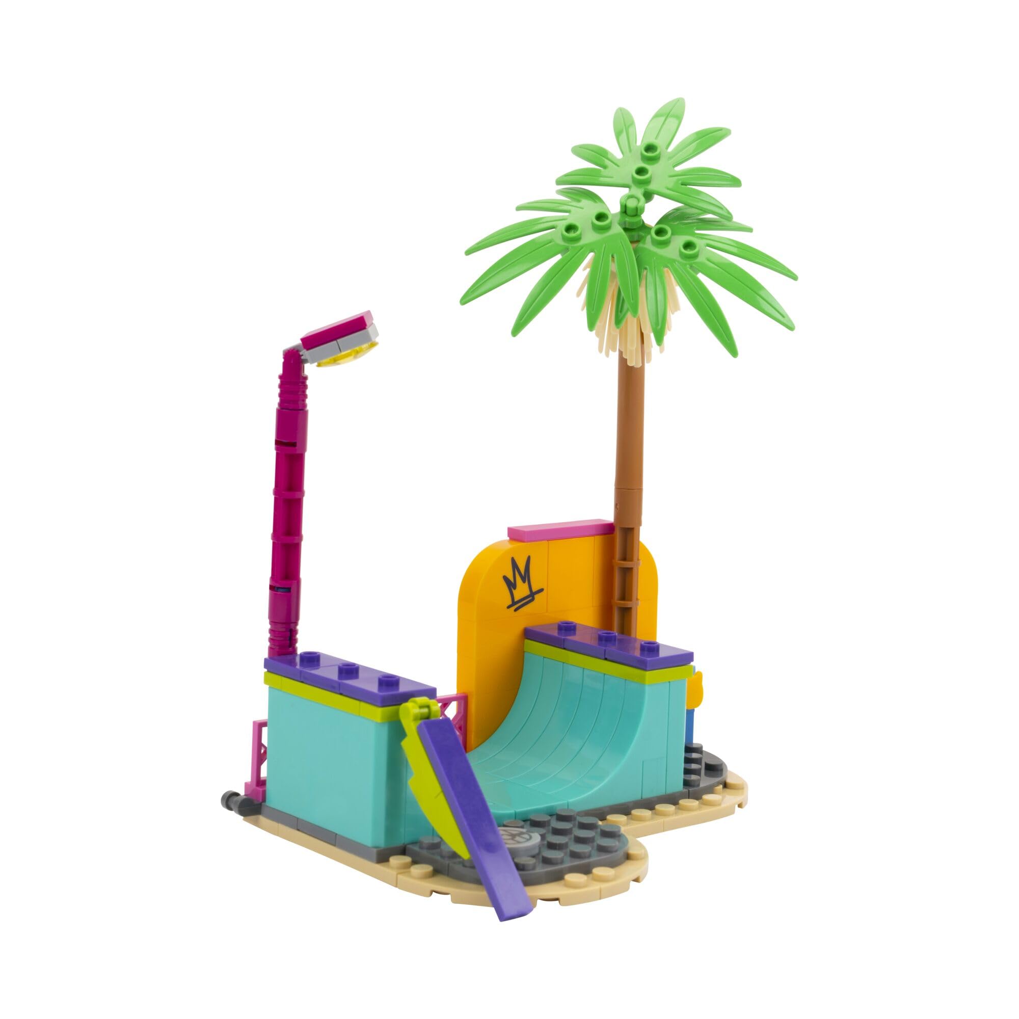 BLDR Squishmallows Maui's Skatepark Building Set - Maui the Pineapple Buildable Figure - Squishmallows Fans 8+, 0244 - Image 2