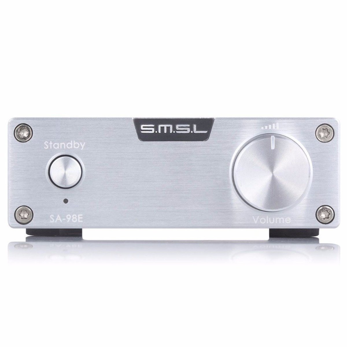 S.M.S.L SA-98E 160w パワーアンプ シルバー＋電源アダプター Amazon.co.jp: 【Amazon.co.jp 限定】SMSL SA-98E 2X160W