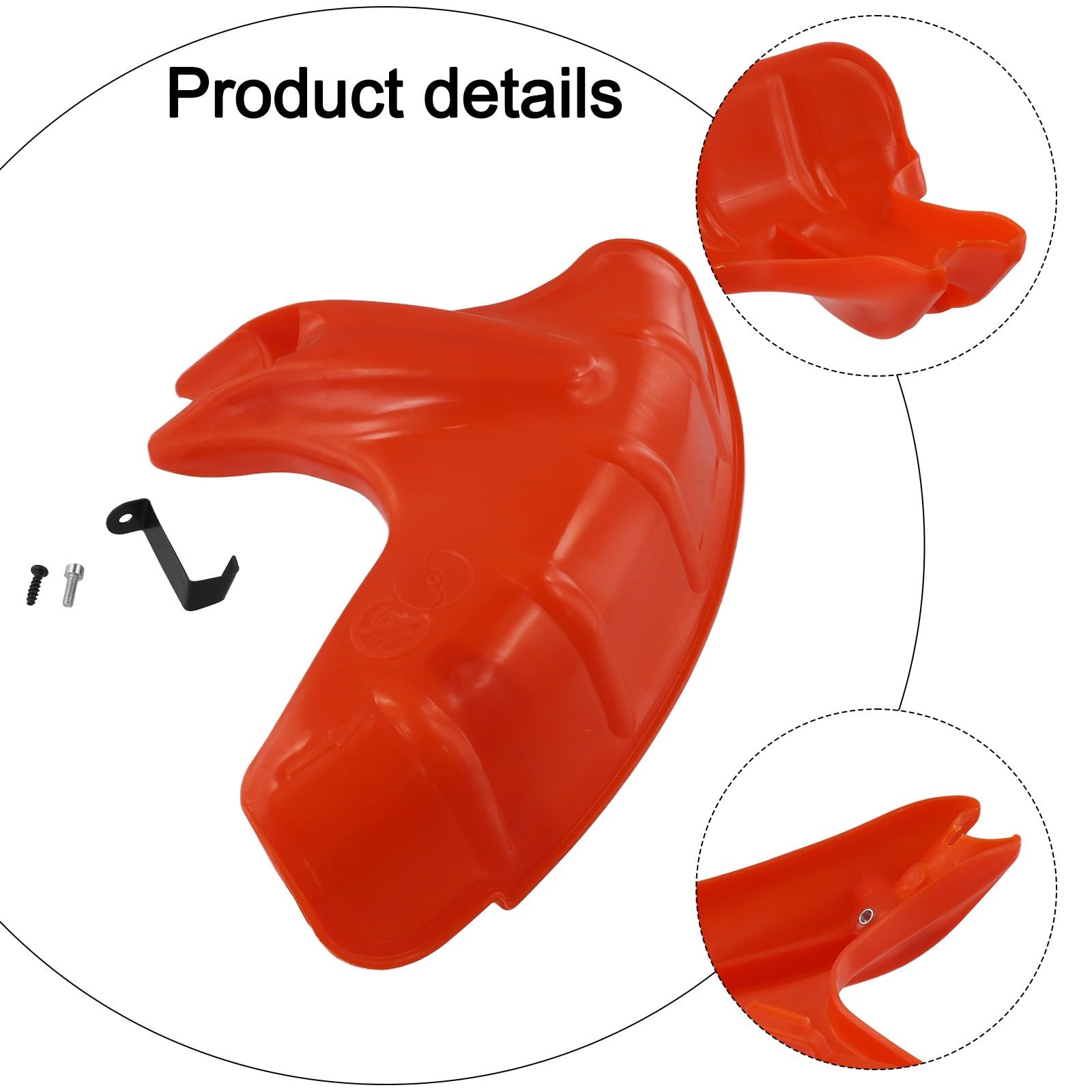 Safety Guard 4133 007 1002 FS55 FS55R FS56 FS56RC FS70 Herbe pour orange Kit de bouclier en plastique pour pièce de rechange pour débris lourds de protection