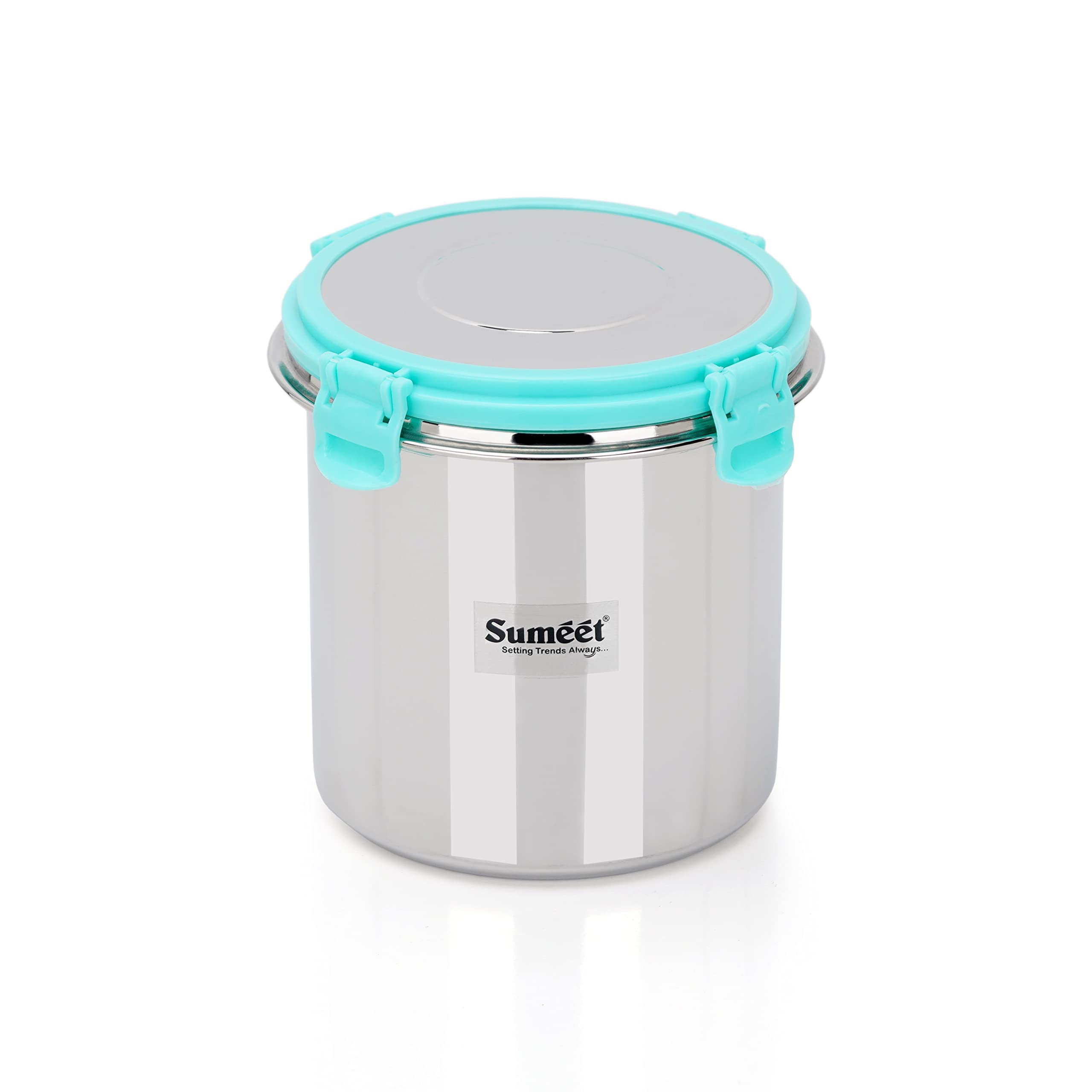 See full amazon price history chart for Sumeet Airtight & Leak Proof Steelexo Stainless Steel Storage Container with Lid Pack of 1Pc (1300ML) - Silver Sumeet Airtight & Leak Proof Steelexo Stainless Steel Storage Container with Lid Pack of 1Pc (1300ML) - Silver (B0C3DHDC23) Amazon Price History, Amazon Price Tracker
