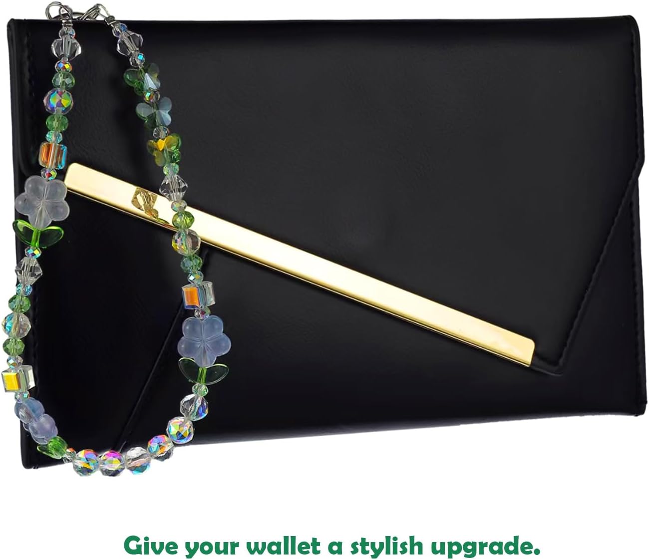 Colorful Crystal Beaded Phone Wrist Strap -Cell Phone Lanyard Hands-Free Wrist Strap, Detachable Wristlet Strap，Gift for Women - Image 5