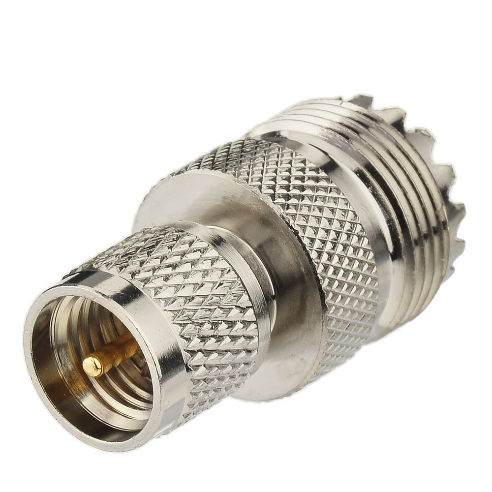 Connettore SO239 PL259 Connettore Sma Maschio Uhf Femmina Adattatore RF SMA Maschio A UHF PL259/SO239 Femmina - 2/4 Pezzi Per Cavi Radio Modulo Radio Fm Adattatore Coassiale UHF