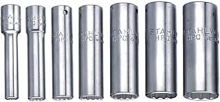 Stahlwille Extra Deep Bi Hexagon Socket Set 1/4 Inch