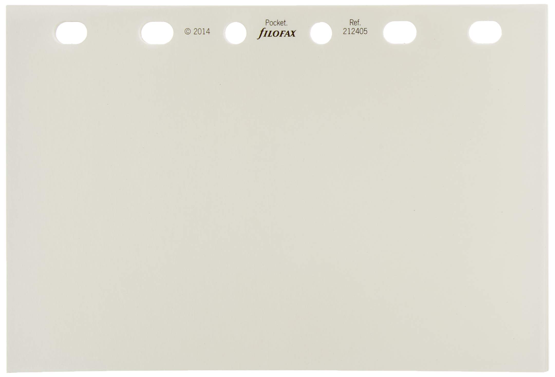 Filofax Notatnik Planer Biały Kieszonkowy 30 Liści 81 mm x 120 mm 2025