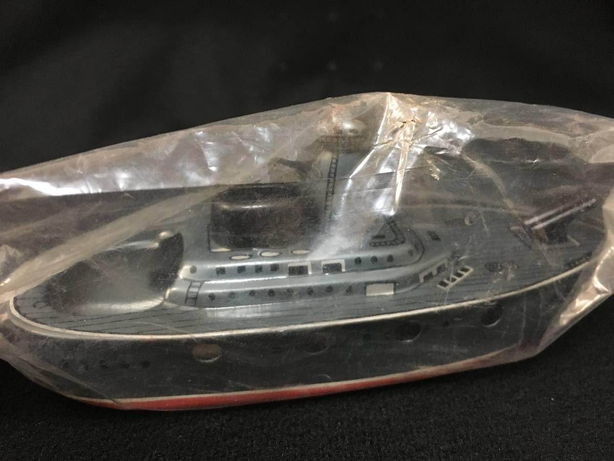 Amazon.co.jp: ノーブランド品小松堂製作所ブリキポンポン船軍艦戦艦