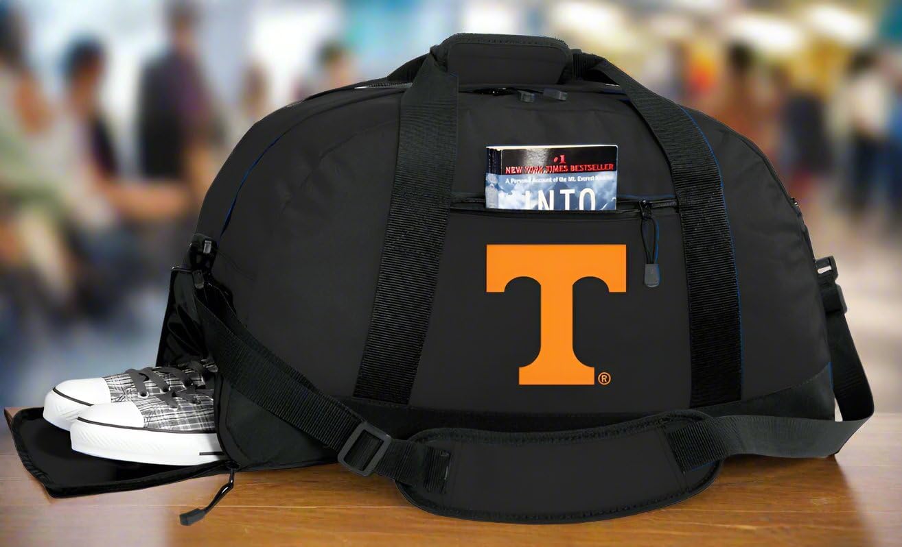 University of Tennessee Duffel Bag - Tennessee Vols Gym Bags w/SHOE POCKET