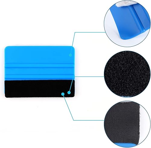 Miniatura 6 de Herramientas de aplicación de tinte de ventana, herramientas de tintado de película de ventana de automóvil, kit de envoltura de vinilo, kit de