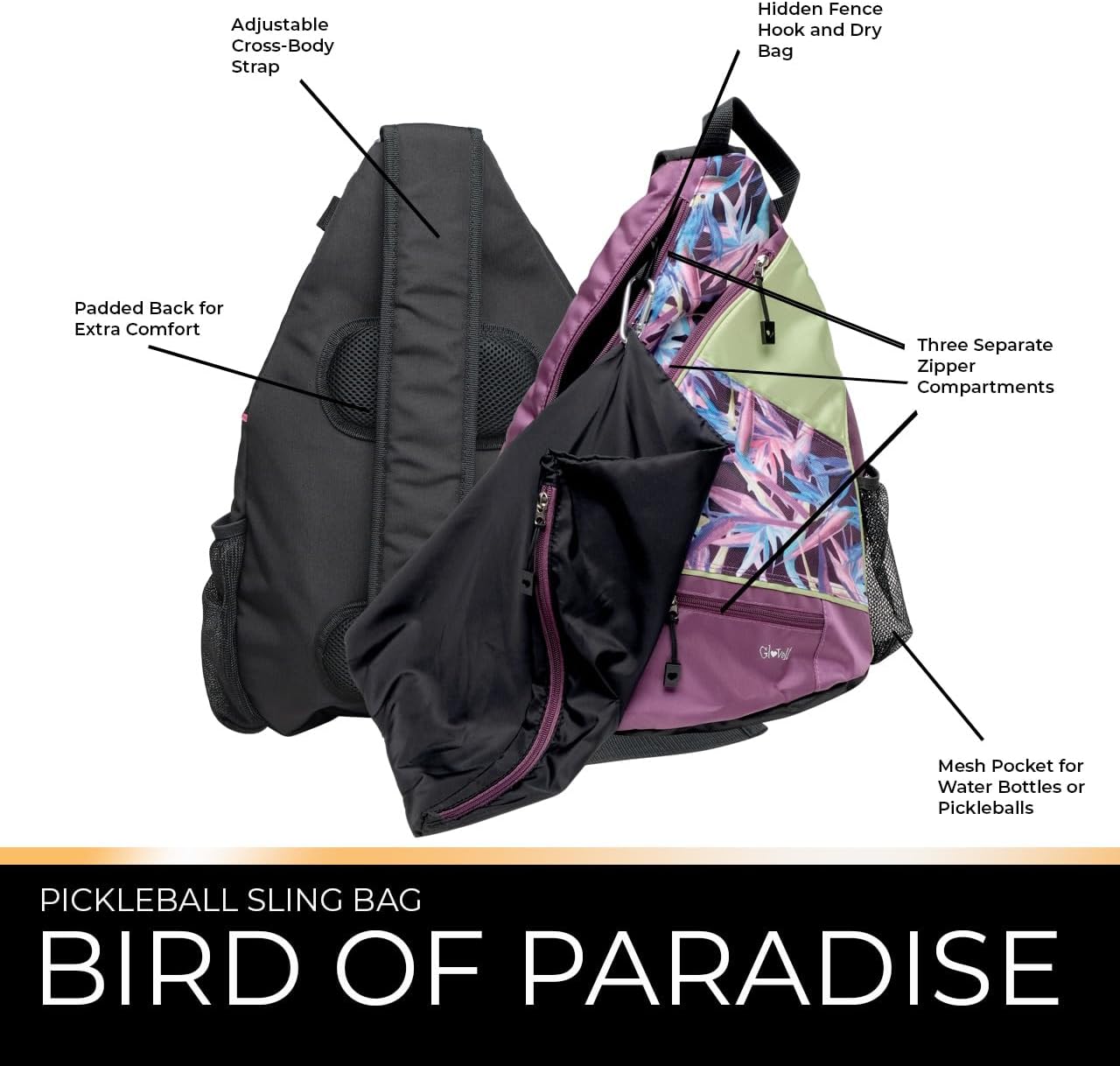 Glove It Sling Bag - Bird Of Paradise