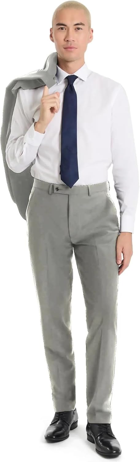 Calvin Klein Men's Premium Slim Fit Suit Separate Pants (Jacket and Pants Sold Separately).