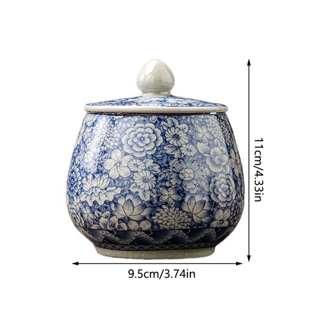 Masowe pojemniki na herbatę, hermetyczne pojemniki, pudełka ceramiczne do przechowywania liści, retro szklane pojemniki do domu