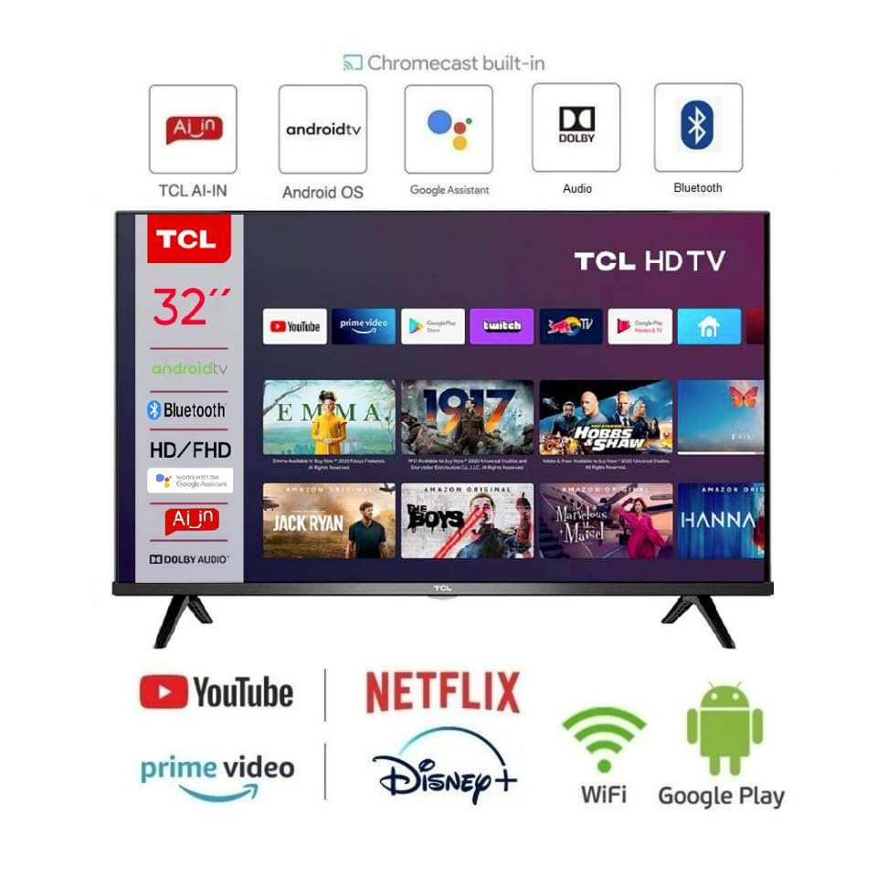 Amazon.com: TCL 32-Inch S21BG Smart Google TV (720p) HD LED HDR10