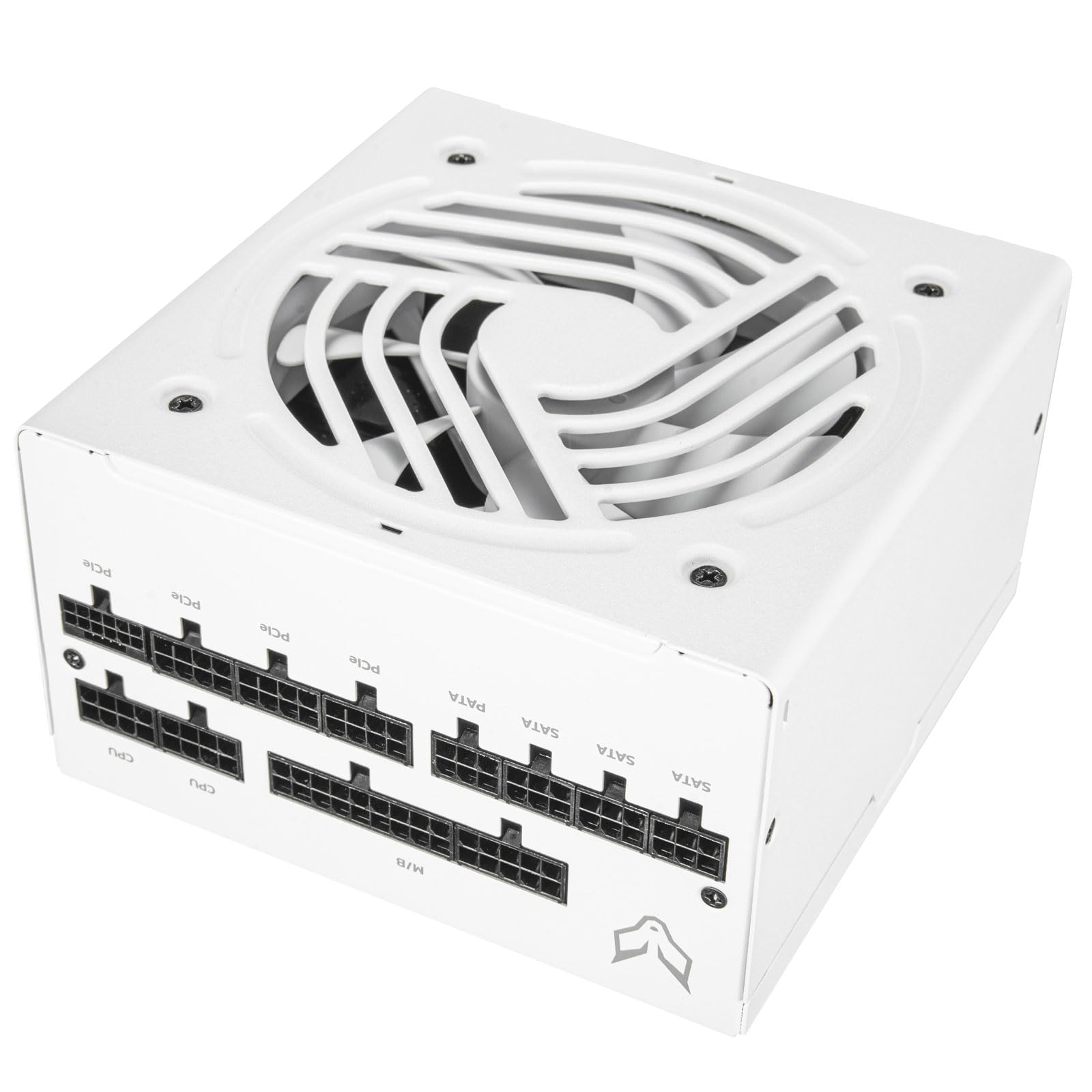 Fox Spirit HG 750 White - Alimentation PC 80PLUS Gold 750W - 100% modulaire - ATX 3.1 - Câble PCIe 5.1 / 12V-2x6 - JP Cap condensateur Primaire Japonais - Format ATX/EPS - Câbles Blancs