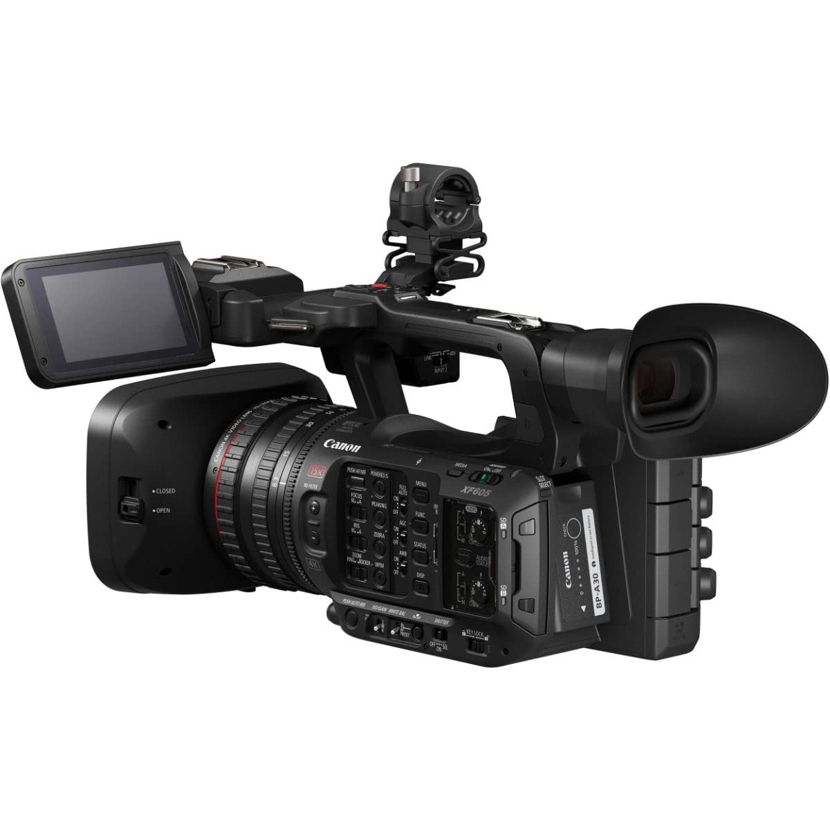 Amazon | Canon XF605 4K UHD Proビデオカメラ。 | ビデオカメラ
